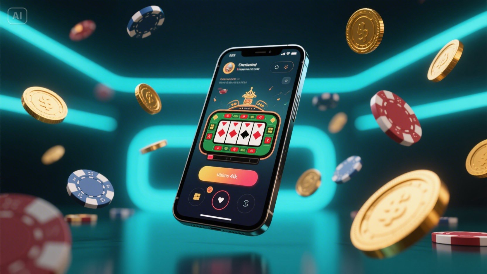 Casino Burning Hot desktop and mobile interfaces